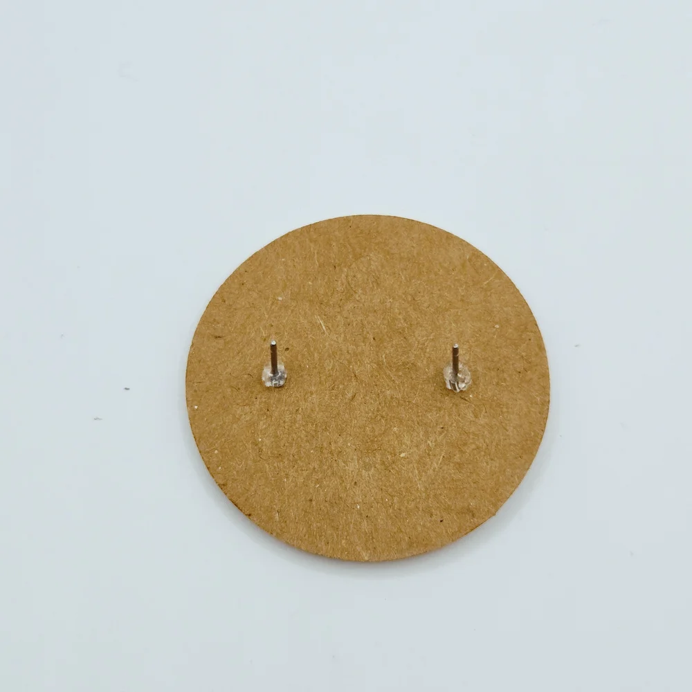 Cute Labubu Stud Earrings for Women & Kids - Multicolor
